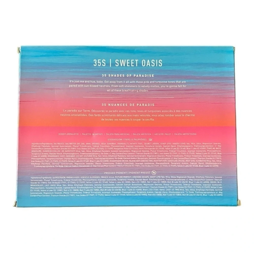 NWT-MORPH 35S-SWEET OASIS ARTISTRY PALLETTE
